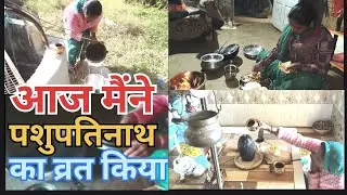 आज मैंने पशुपतिनाथ महादेव का व्रत किया #nayansejalyadavvlog #dailyvideoblog #blog
