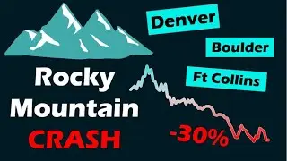 30% Housing Crash. Denver / Colorado.