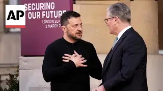 Zelenskyy arrives at Ukraine summit hosted by Britain in London