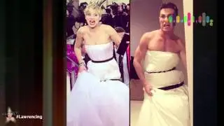 Jennifer Lawrence's red carpet look goes viral