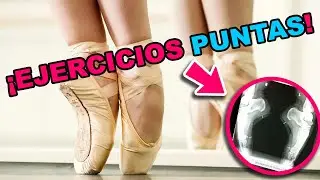 ⭕️ Ejercicios para subirte a las PUNTAS como toda una BAILARINA #Ballet #Puntas ⭕️