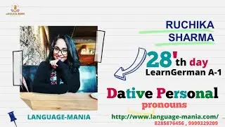 28'th_Day || Dative Personal pronouns || LearnGerman A - 1 || Languagemania