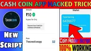 CASHCOIN APP | UNLIMITED TRICK | NEW EARNING APP | PAYTM~50Rs ❤️ REFER SCRIPT ...