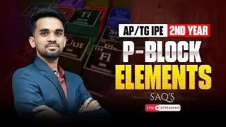 P-Block Elements SAQs | AP/TG IPE 2nd Year | Sure-Shot Questions