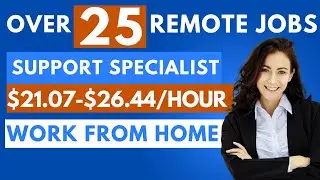 Over 20 Work From Home Jobs | Patient Advocate Specialist | $21.07-$26.44/Hour | Remote Positions