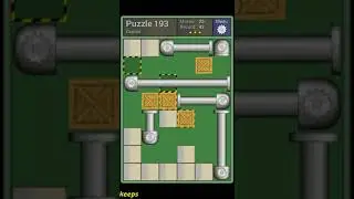 Pushing Machine (Genius) Level Puzzle 193 - Perfect Solution