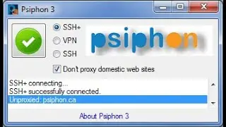 psiphon 3 web unblocker w/ download