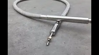 Vacuum Jacketed Flexible Hose with SS Braid from HL CRYO