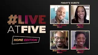 Broadway.com #LiveatFive Roundtable Hosted by Michael James Scott