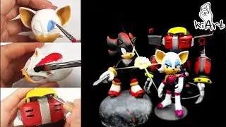 Создание тени, Руж, Омега E-123 с коллекцией глины (Сводная версия) / Clay Art [kiArt]