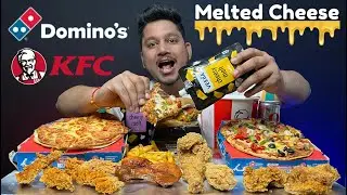 Dominos Chicken Pepperoni Pizza | KFC Fried Chicken | Zinger Pro Burger | Melted Cheese