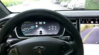 TESLA AP2 Self Driving ACCURACY TEST 2018.18.2 | Video 085