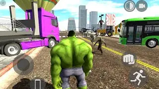The Hulk Vs Monster army || Indian bike driving 3d game 