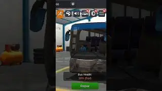 Bus bad 😭health repair ⚙️ #bussimulatorindonesia #bussidmod #youtubeshorts