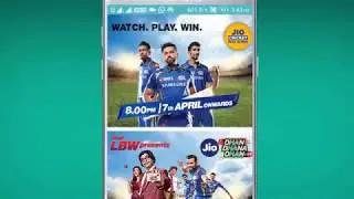 MyJio App New Update How Jio Cricket Play Along Works Hindi ||