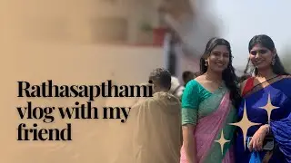 Rathasaptami Vlog with My Friend | Temple Visit & Divine Vibes 🤍