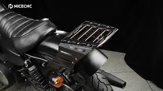 How to Install Rear Luggage Solo Seat Rack For Harley Sportster 1200 XL Iron 883 XL883N