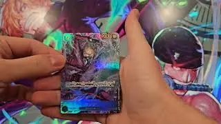 Pulling Sanji OP06-119 | Secret Rare Alternate Art | OP-06 Wings of the Captain | One Piece TCG