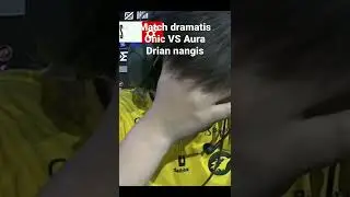Drian menangis match dramatis ONIC VS AURA MPL S9