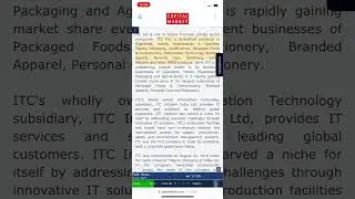 ITC Stock - Company Details and Product List.Is it worth to buy? In Tamil:Investment Bench