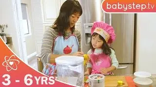Introducing Your Child to Food Prep | Cooking for Children by babystep.tv
