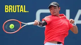 Yibing Wu's Forehand Is Absolutely BRUTAL