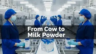 Inside a Milk Powder Factory | Complete Dairy Manufacturing Process Step by Step