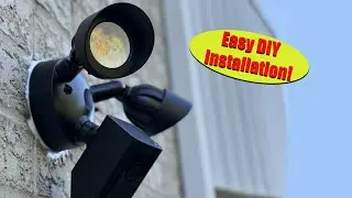 Unboxing Ring Floodlight Cam Wired Plus Easy Install Steps