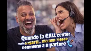 Quando la call center vuole fregarti&hellip; ma non riesce nemmeno a parlare 😂📞