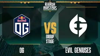 OG vs. Evil Geniuses // Riyadh Masters 2023 &ndash; Day 4 &ndash; Group Stage