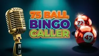 75 Ball Bingo Caller with Voice - Play Bingo at Home! ROUND 3