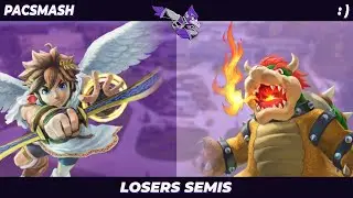 PacSmash (Pit) vs SFG | : ) (Bowser, Dark Samus) - Warhawk Weekly 10 Losers Semis