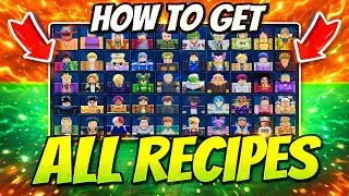 How To Craft ALL RECIPES In Craft Anime! (Part 2) Roblox 