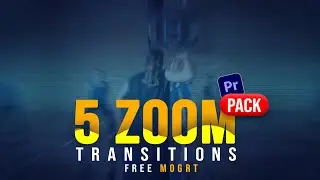 Most Used Cinematic Zoom Transitions Pack Free Download | Premiere Pro