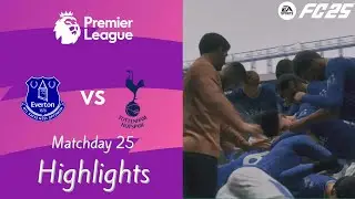 FC 25 | Everton | 2025/26 Premier League | MD25 | Everton vs Tottenham Hotspur
