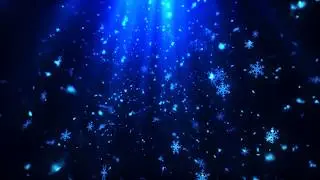 Christmas Particles футаж  footage