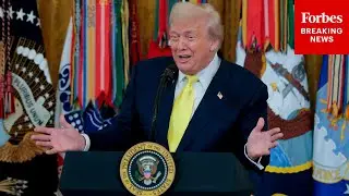 BREAKING NEWS: President Trump Holds A National Purple Heart Day Event At The White House