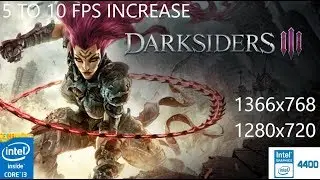 Darksiders III | LOW END PC TEST | INTEL HD 4400 | 8 GB RAM | i3