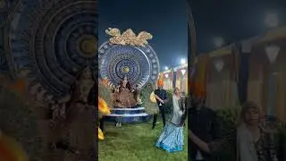 Royal Entry of The Bride to The Stage From The Maharaja's Chariot