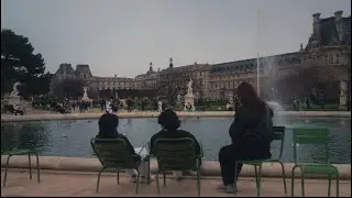 walking through paris in january | Sony FX30