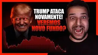 🚨 BITCOIN CAI AP&Oacute;S TRUMP ANUNCIAR NOVAS TARIFAS!