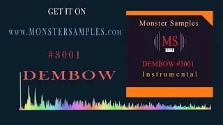 Dembow instrumental Pista MonsterSamples #3001