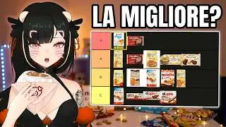 Tierlist Delle BEST MERENDINE ITALIANE! (detta da un'asiatica) | VTuber Ita