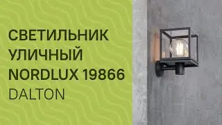 Светильник уличный NORDLUX 19866 NORDLUX 46901003 Dalton обзор