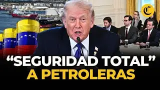 Trump dice que EE.UU. decidir&aacute; qu&eacute; petroleras operan en Venezuela | El Comercio