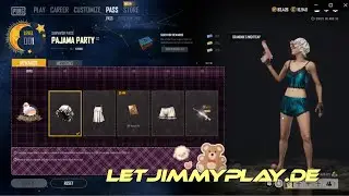 PUBG Survivor Pass 11 Pajama Party revealed
