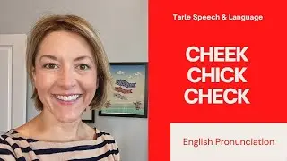 Learn to pronounce CHEEK 😊CHICK 🐥 CHECK  ✅ American English Pronunciation Lesson #learnenglish