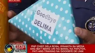PNP Chief Dela Rosa, nataranta nang may lumabas na usok sa hawak niyang iligal na paputok | SONA