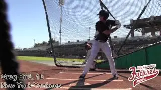 Greg Bird AFL Batting Practice Session, 1b, New York Yankees