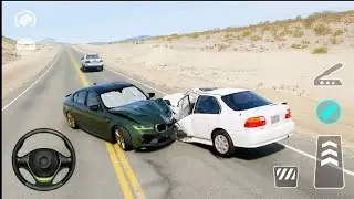 Car Crash 🥏 Speed Bampar Jamping 😝 Amazing Game Play !